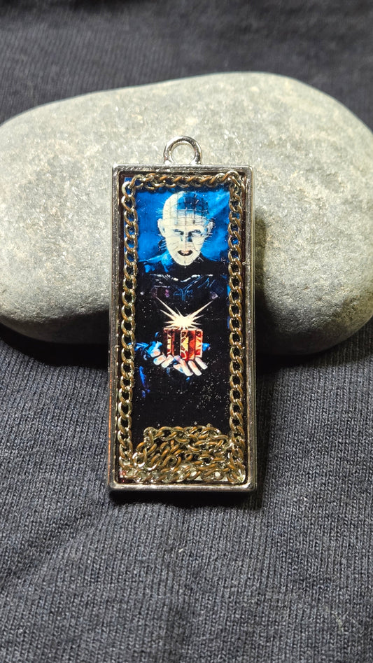 Hellraiser-Inspired Pinhead Pendant