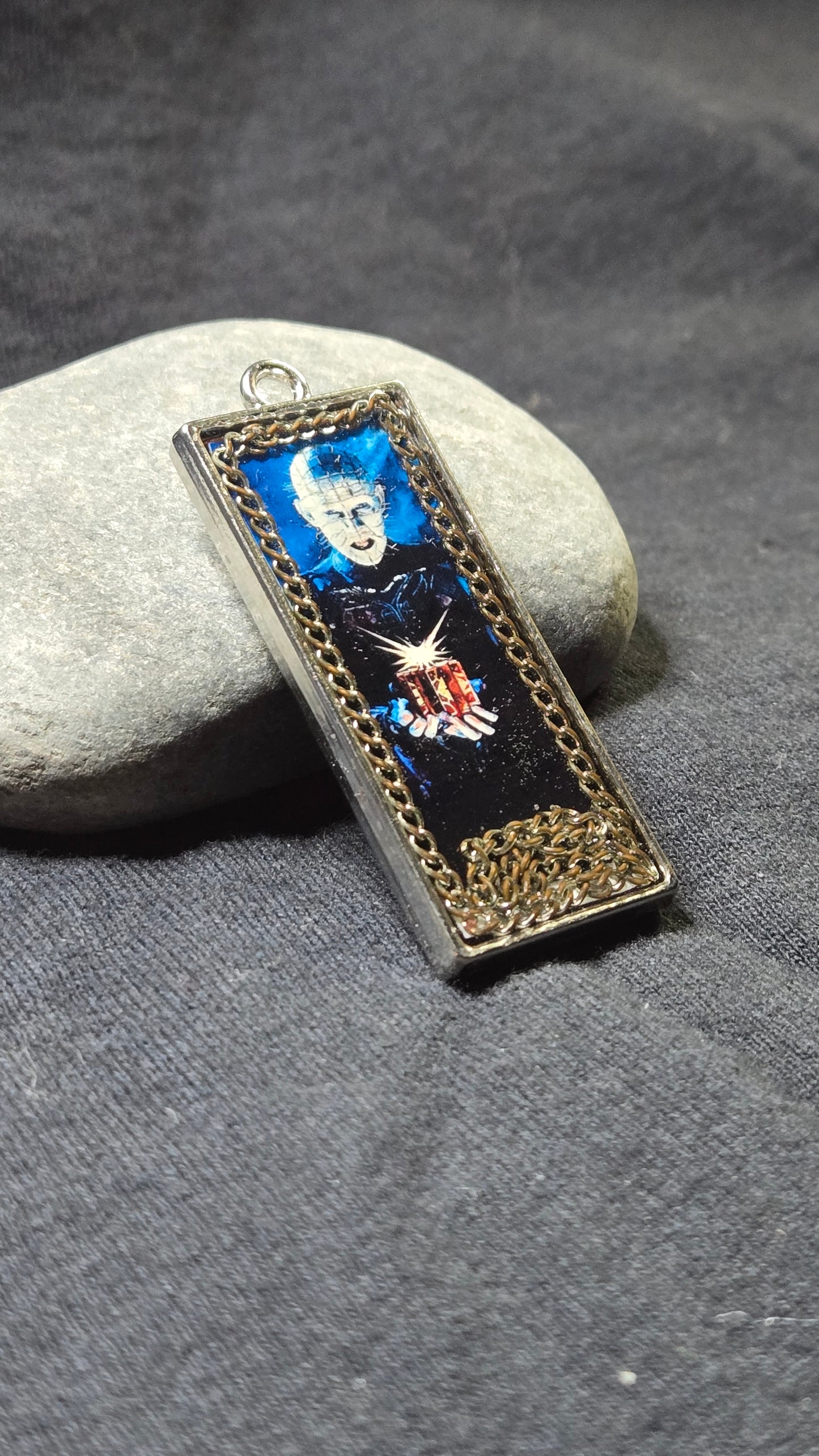 Hellraiser-Inspired Pinhead Pendant