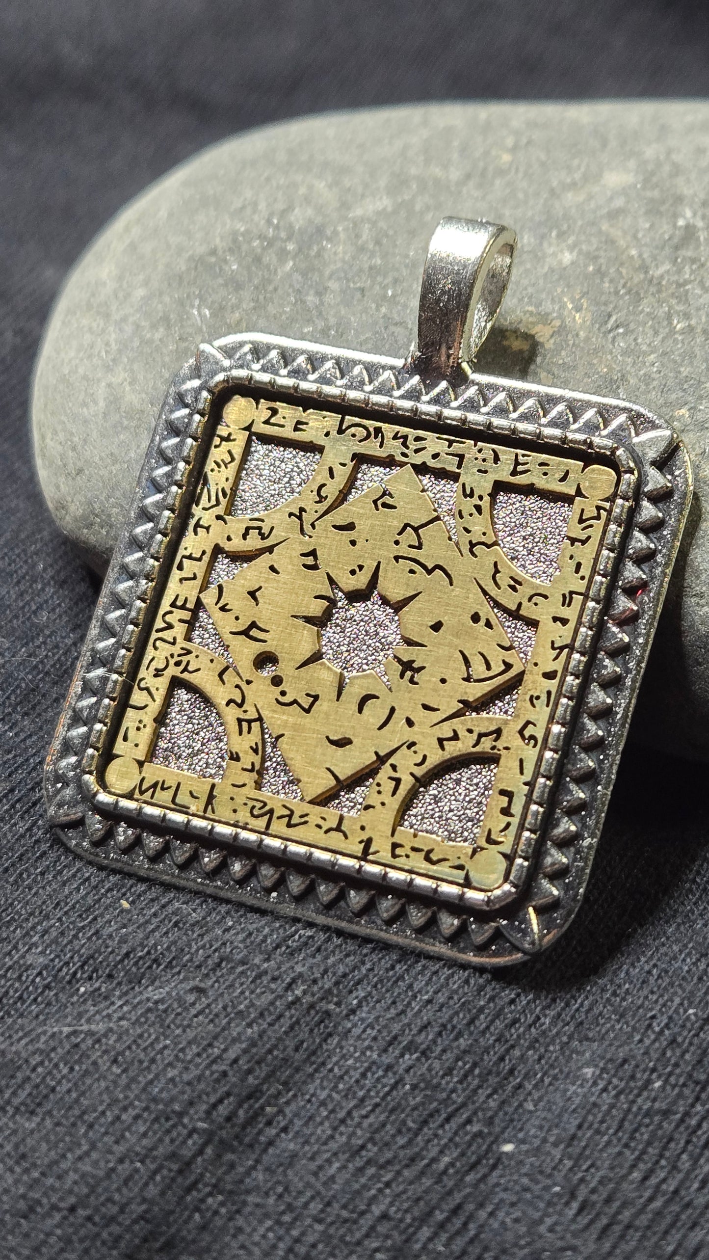 Lament Configuration Inlay Pendant Style 2