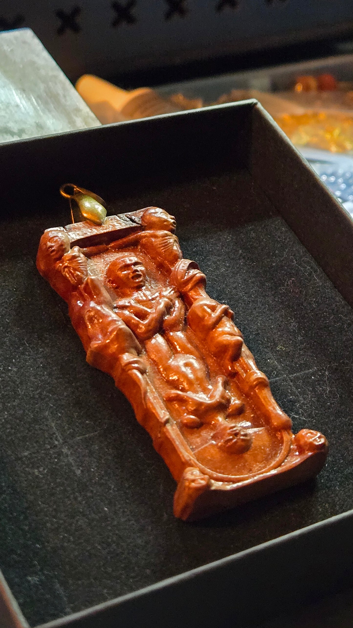 Hellraiser III: Pillar of Souls Cottonwood Burl Pendant