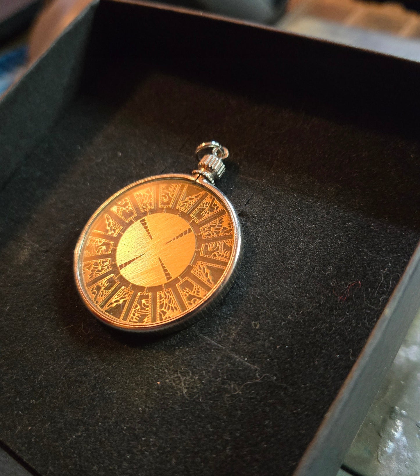 Hellraiser-Inspired Lament Configuration Monocle Pendant